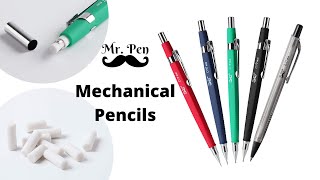 Mr Pen Mechanical Pencils 5 Sizes Pencils Lead amp Eraser Refills [upl. by Liberati977]