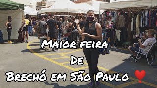 Maior feira de Brechó em São Paulo [upl. by Erehc114]