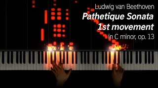 Beethoven  Pathetique Sonata 1st movement [upl. by Rochette]