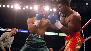 Gerald McClellan vs Julian Jackson II  The Second Encounter Highest Quality RESTORED [upl. by Aubert]