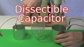 Dissectible CapacitorLeyden Jar  How it Works [upl. by Pevzner19]