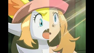 Braixen Serena Scene Comparison [upl. by Moyra]