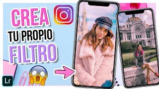 COMO CREAR TU PROPIO FILTRO PARA FOTOS DE INSTAGRAM ♥ Jimena Aguilar [upl. by Waterer546]