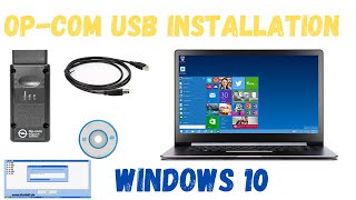 OP COM usb v2 driver Windows 10  How to op com windows driver op com windows 107xp [upl. by Gloriana523]