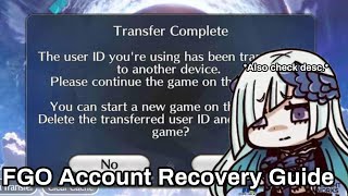 FGO Guide Account Recovery [upl. by Ruthann773]