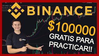 👉 CUENTA DEMO EN BINANCE  TUTORIAL COMPLETO 👨‍🏫 ⚡Bitcoin 2023⚡ 004 [upl. by Jonny667]