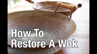 How To Restore A Wok Updated Audio [upl. by Sy]