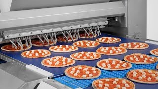 Automatic Pizza Processing Machines 🍕 How Its Made Inside Factory [upl. by Eiggem]