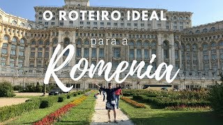 Roteiro IDEAL para a ROMENIA [upl. by Llehcram]