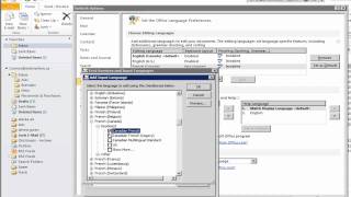 How to change language in outlook [upl. by Holmes398]