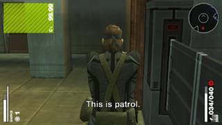 Metal Gear Solid Portable Ops PSP Gameplay HD [upl. by Erodasi870]