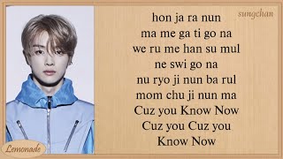 NCT U  Know Now Easy Lyrics [upl. by Ricard]