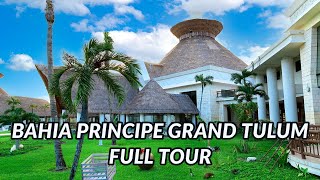 🌴🌴 BAHIA PRINCIPE GRAND TULUM FULL TOUR 2021  NEWLY RENOVATED  Mexico [upl. by Rosol]