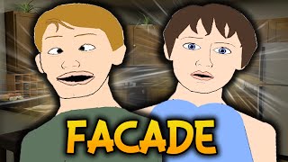 I BROKE THE GAME  Facade Funny Moments [upl. by Epotimet]