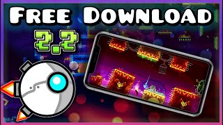 Play Geometry Dash 22 GDPS Editor On Mobile or PC  FanMade Version [upl. by Llecrad]