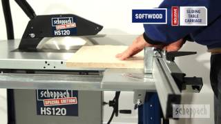 scheppach  Table Saw HS120  GB [upl. by Beebe]