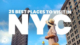 25 Best places to visit in NEW YORK CITY [upl. by Aldric460]