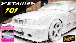 Everything you need to know about the NEW Meguiars SNOW FOAM  Detailing 101 EP11 [upl. by Ahsilram]