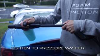 How To Snow Foam  Snow Foam Lance Instruction Video [upl. by Harriette]