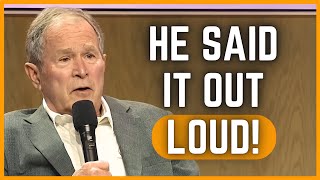 Entire Crowd STUNNED as George Bush Says The Truth About IsraelPalestine Conflict [upl. by Revert]