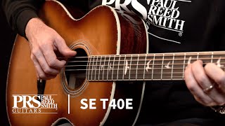 The SE T40E  Demo  PRS Guitars [upl. by Anekahs]