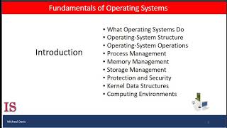 M1U1L1 Overview Introducing the OS [upl. by Adlai]